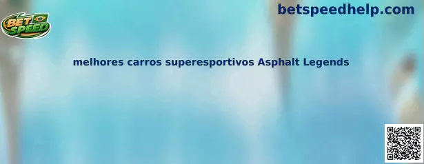 Melhores carros superesportivos Asphalt Legends