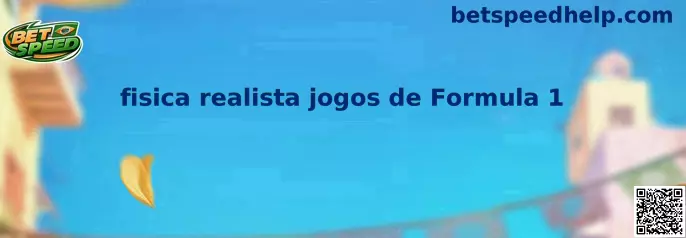 Física realista jogos de Formula 1