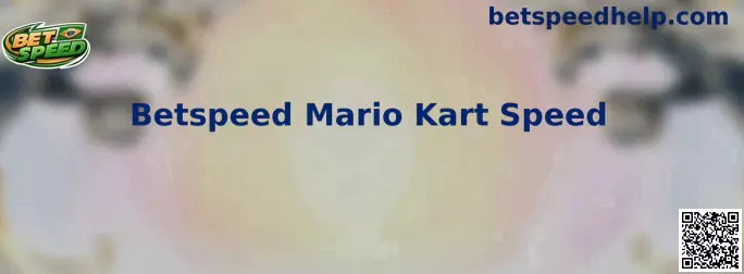 Imagem ilustrativa do Betspeed Mario Kart Speed