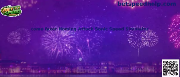 Como fazer Homing Attack Sonic Speed Simulator