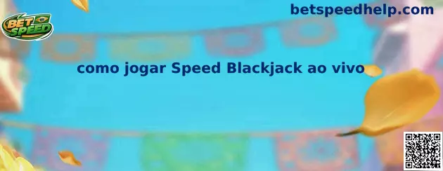 Como jogar Speed Blackjack ao vivo