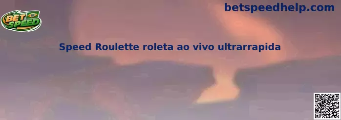 Speed Roulette roleta ao vivo ultrarrapida na Betspeed