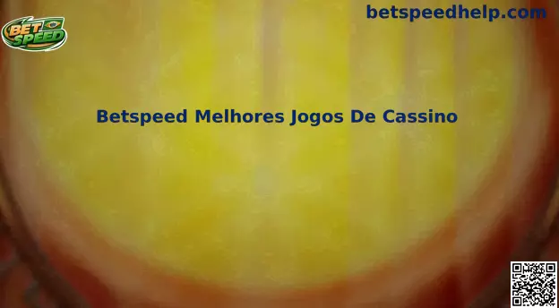 Betspeed Melhores Jogos De Cassino